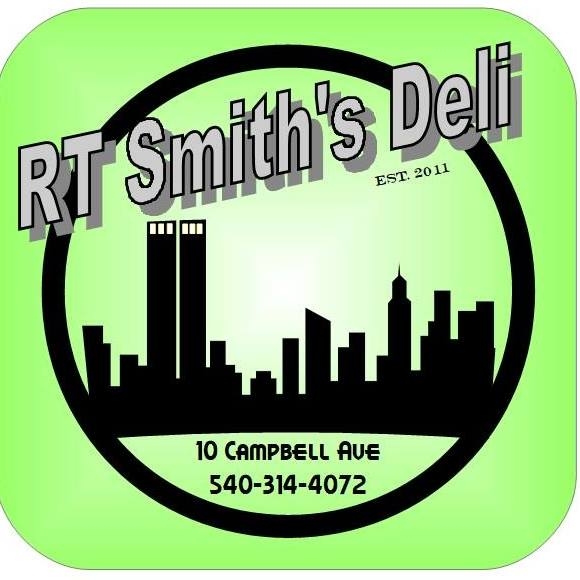 Logo for RT Smith's Deli, downtown Roanoke
