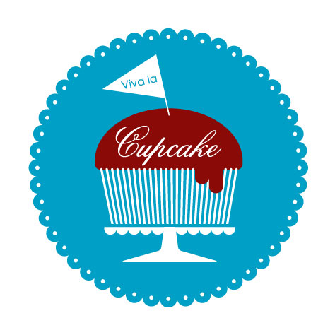 Logo for Viva La Cupcake, downtown Roanoke