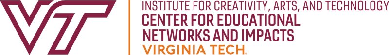 Virginia Tech Center for Educational Networks and Impacts Logo