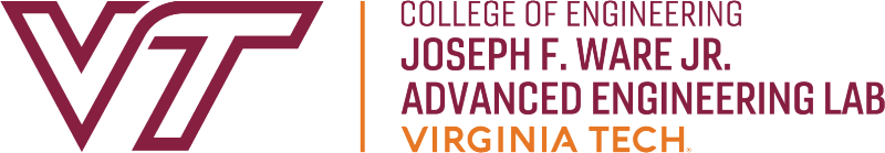 Virginia Tech Joseph F. Ware Jr. Advanced Engineering Lab Logo